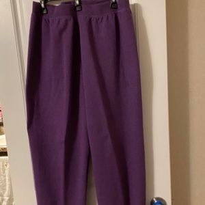 purple sweatpants